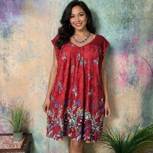 NWOT 📌 No Brand Label Short Floral Dress Tunic